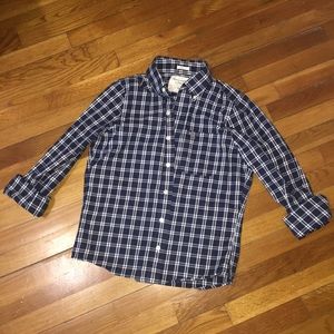 Abercrombie & Fitch - Navy Blue Flannel